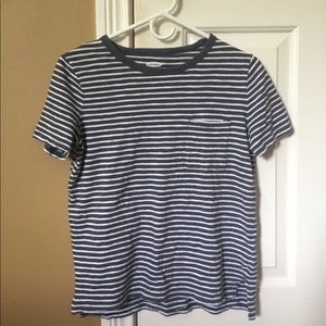Old navy grey striped shirt